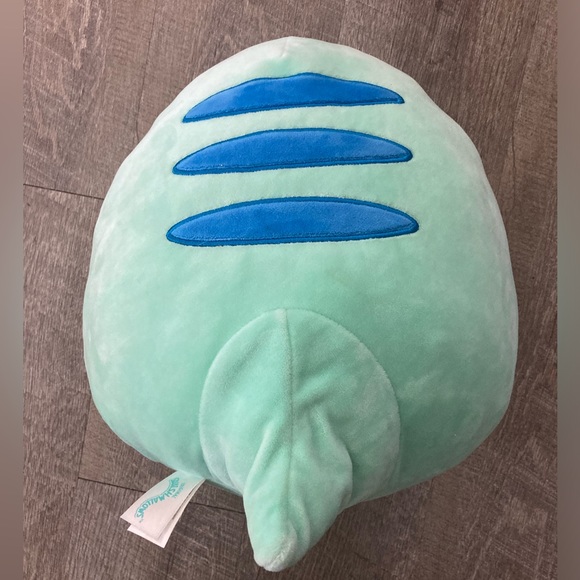 11” Abe green bearded dragon Squishmallow - Picture 3 of 11